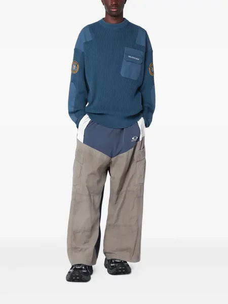 Aplikált szvetter Balenciaga kék