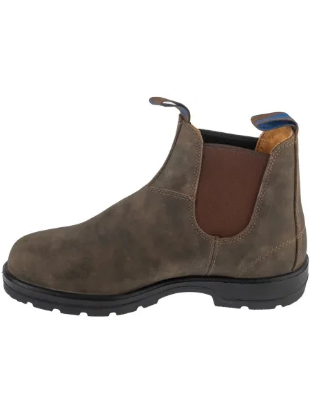Botine chelsea Blundstone maro