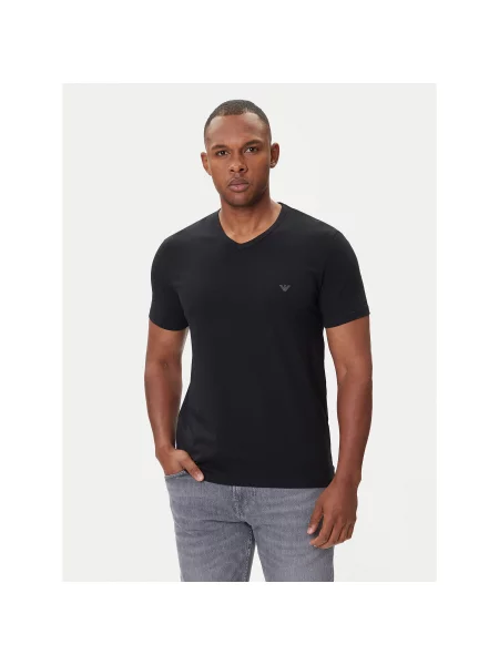 Emporio Armani Majica Comfort Fit črna