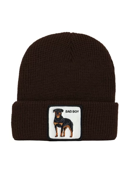 Lniana czapka Goorin Bros brązowa