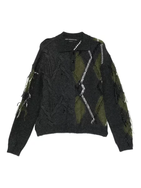 Pletené polotričko Andersson Bell šedé