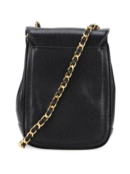 Crossbody kabelka Chanel Pre-owned černá