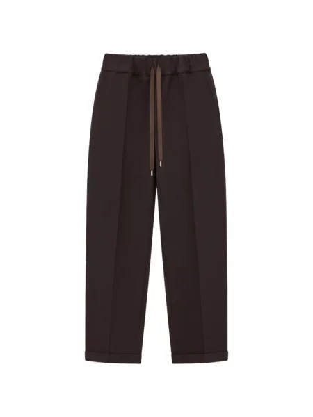 Pantaloni Liviana Conti cu cordon maro