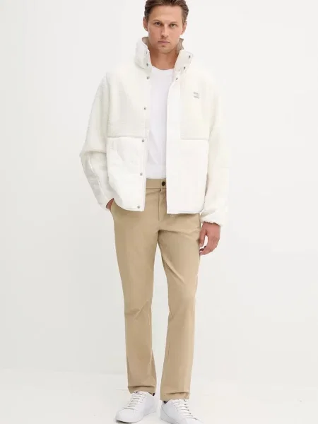 Tommy Jeans kurtka przejściowa beżowy