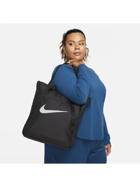 Torba treningowa Nike Gym 28 l black/black/white czarna