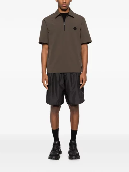 Polo Moncler maro