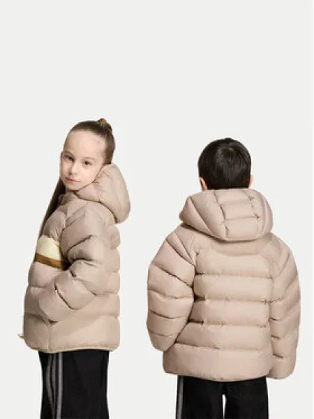 Zimní bunda adidas béžová
