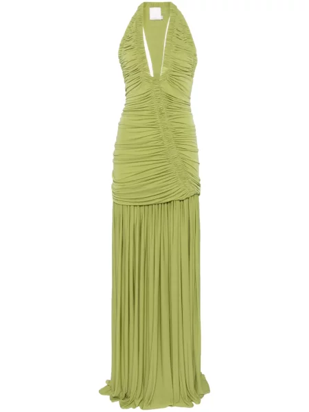 Rochie maxi Christopher Esber verde