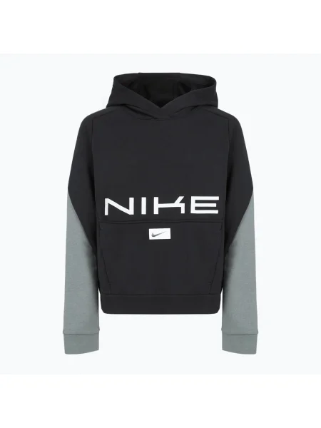 Nike Multi Dri-FIT gyermek pulóver fekete/füstszürke/fehér. Méret: fehér