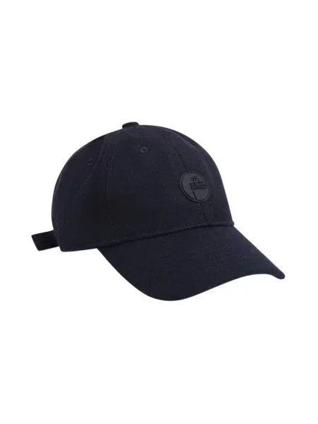 Fusalp czapka z daszkiem z dodatkiem wełny granatowy