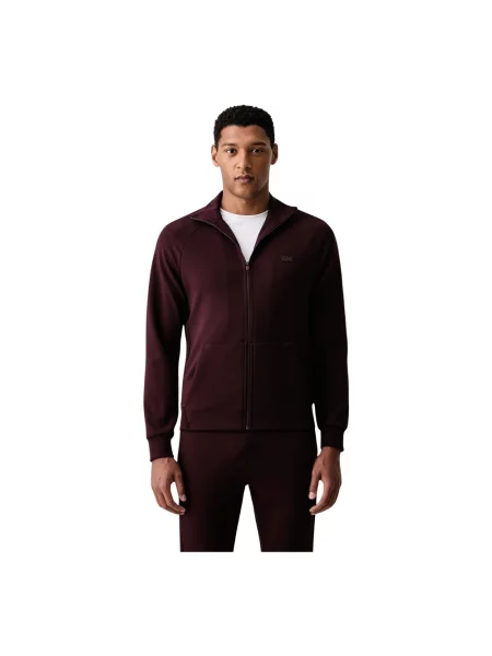 Lacoste bluza rozpinana brązowa