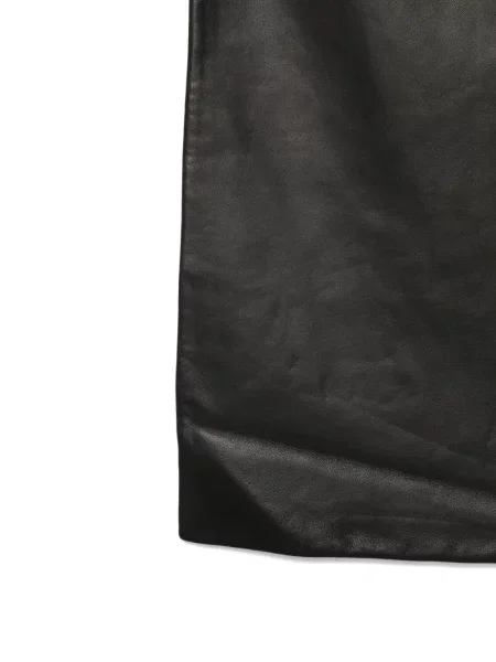 Fular Toteme din piele negru