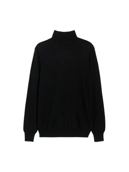Sweter Aspesi wełniany czarny