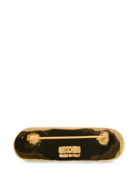 Brosa Moschino cu autograf