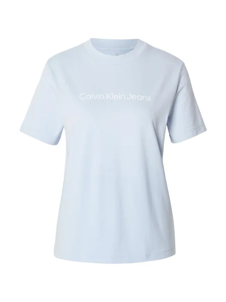 Calvin Klein Jeans Tricou deschis / alb albastru