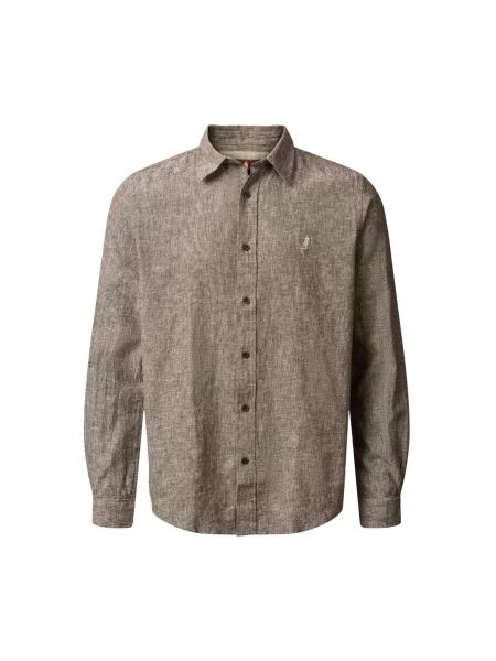 MCS Košile Dean Shirt hnědá