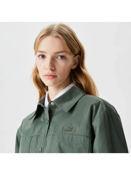 Куртка Lacoste зеленая