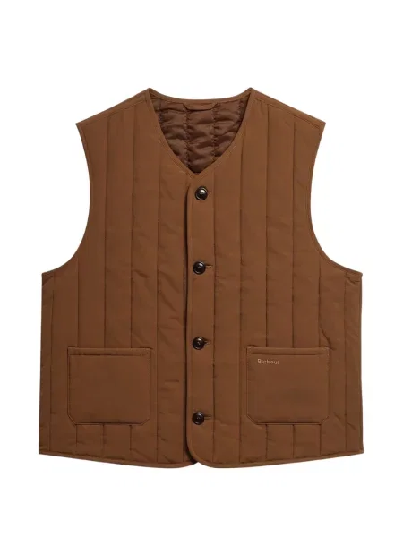 Matlasat vestă Barbour maro
