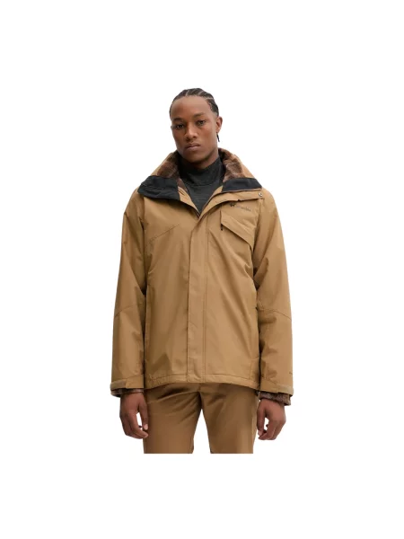 Columbia kurtka outdoorowa Bugaboo III brązowy beżowa