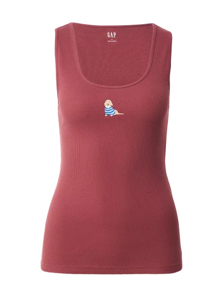 GAP Top bej / albastru / azuriu alb