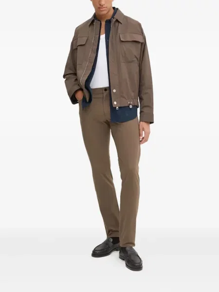 Pantaloni Theory cu 5 buzunare maro