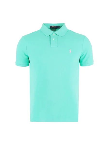 Koszulka polo Polo Ralph Lauren z siateczką zielona