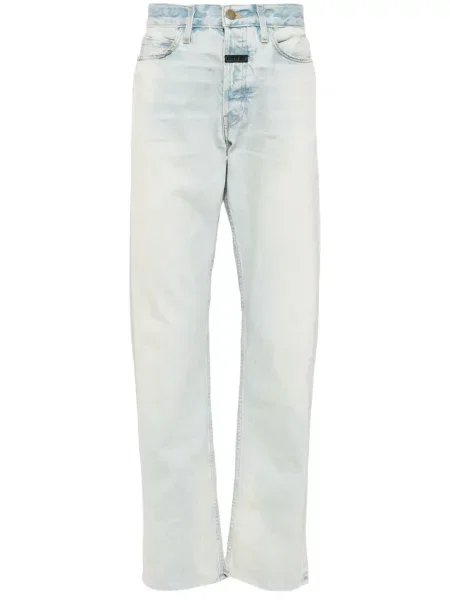 Blugi drepți Fear Of God albastru