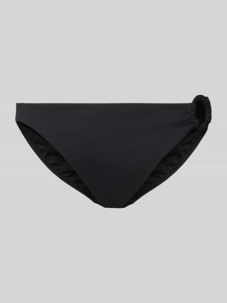 Figi bikini z aplikacją z logo Lauren Ralph Lauren czarne