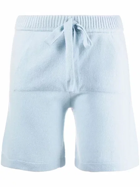 Szorty Parosh z kaszmiru niebieskie