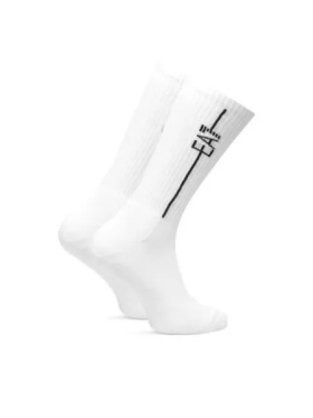 Ponožky Emporio Armani Unisex Train Socks White/ White L/XL bílé