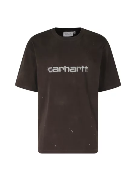 Koszulka Carhartt Wip brązowa