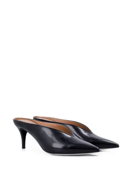 Papuci tip mules Stella Mccartney negru