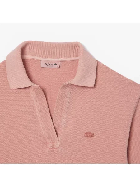 Lacoste Koszulka Polo Regular Fit różowa