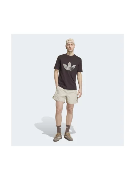 Tričko Adidas hnedá