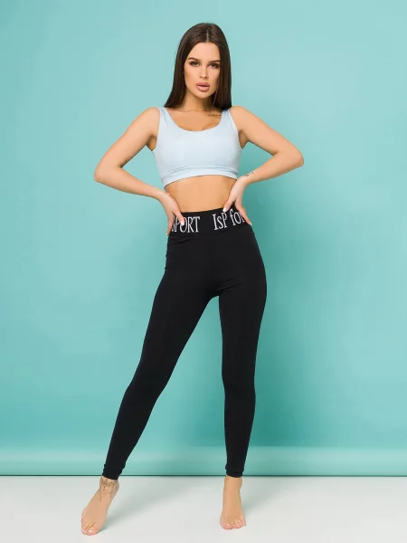 ISSA Plus Легінси чорний