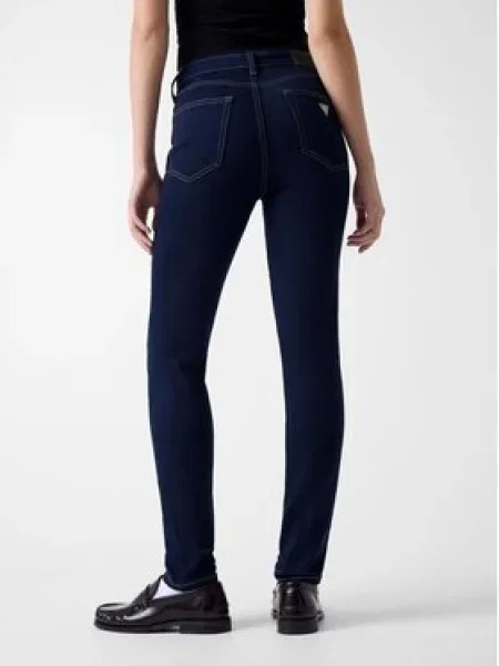 GUESS JEANS Džínsy tmavomodrá modrá