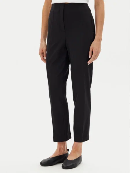 Calvin Klein Szövet nadrág fekete