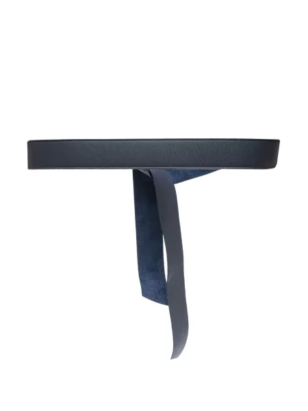 Curea Niu' din piele albastru