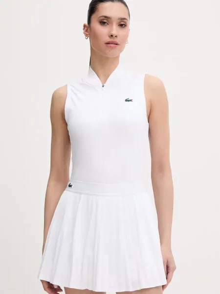 Lacoste tričko bílé