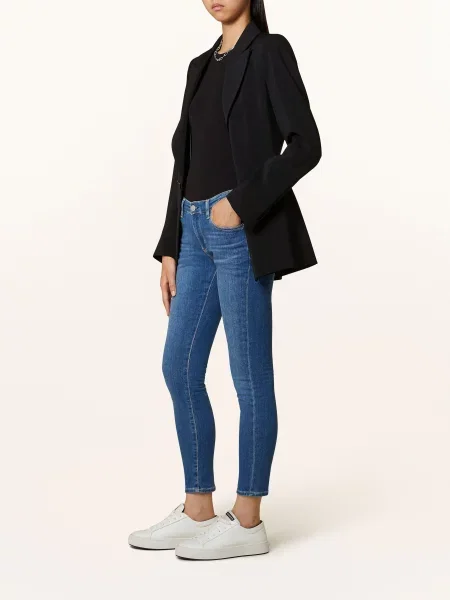 Ag Jeans Jeansy Skinny Legging Ankle blau