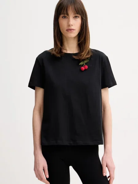Twinset tricou pentru femei din negru