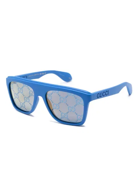 Saulės akiniai Gucci Eyewear mėlyna