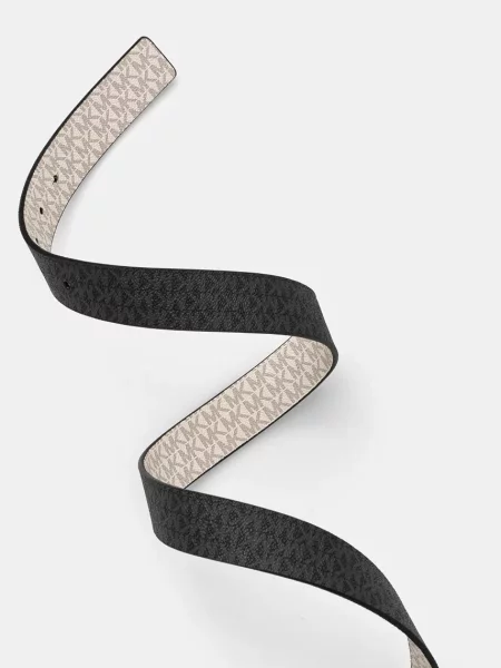 Двусторонний ремень Michael Michael Kors с ремешками черный