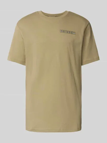 T-shirt z okrągłym dekoltem i nadrukiem z logo Adidas Originals