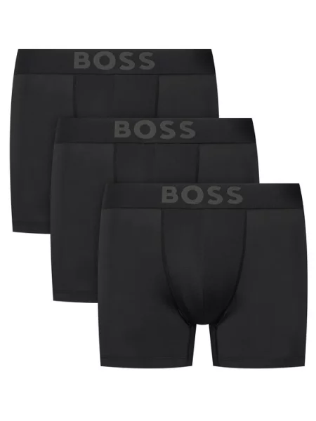 BOSS Boxerky Active antracitová čierna