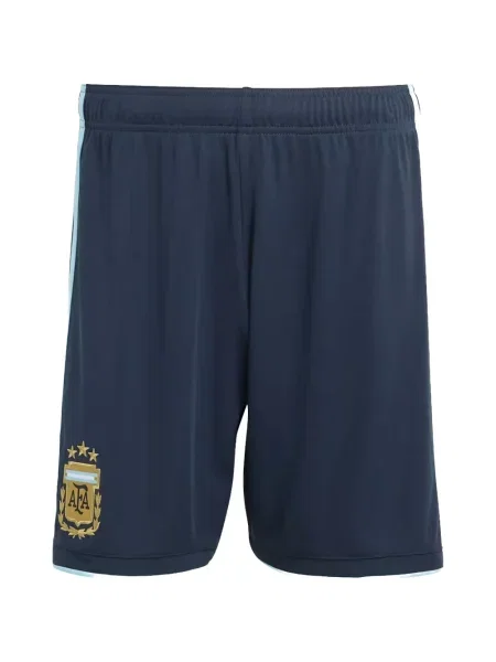 Pantaloni scurți Adidas cu autograf albastru