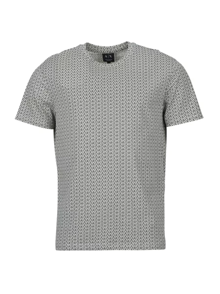 Majica Armani Exchange s kratkimi rokavi bež