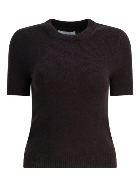 Tricou Sa Su Phi scurt maro