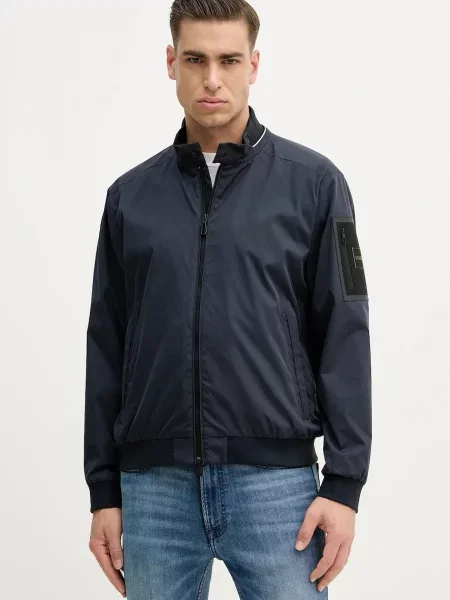 BOSS Green geacă OW_Join JT OW_Join JT bleumarin de tranziție verde