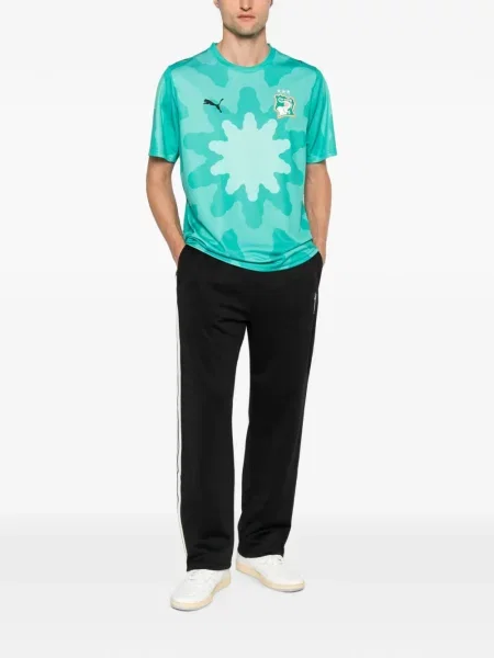 Tricou Puma cu imagine verde